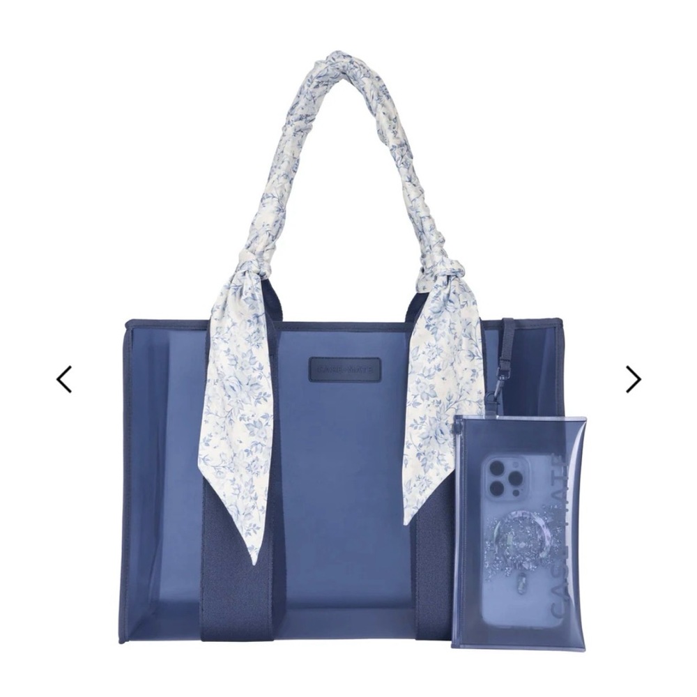 Casemate Jelly Tote Bag in something navy twilly